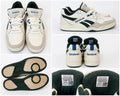 Reebok Galaxy 1 Men's Sneakers Size 11 White Green Beige.